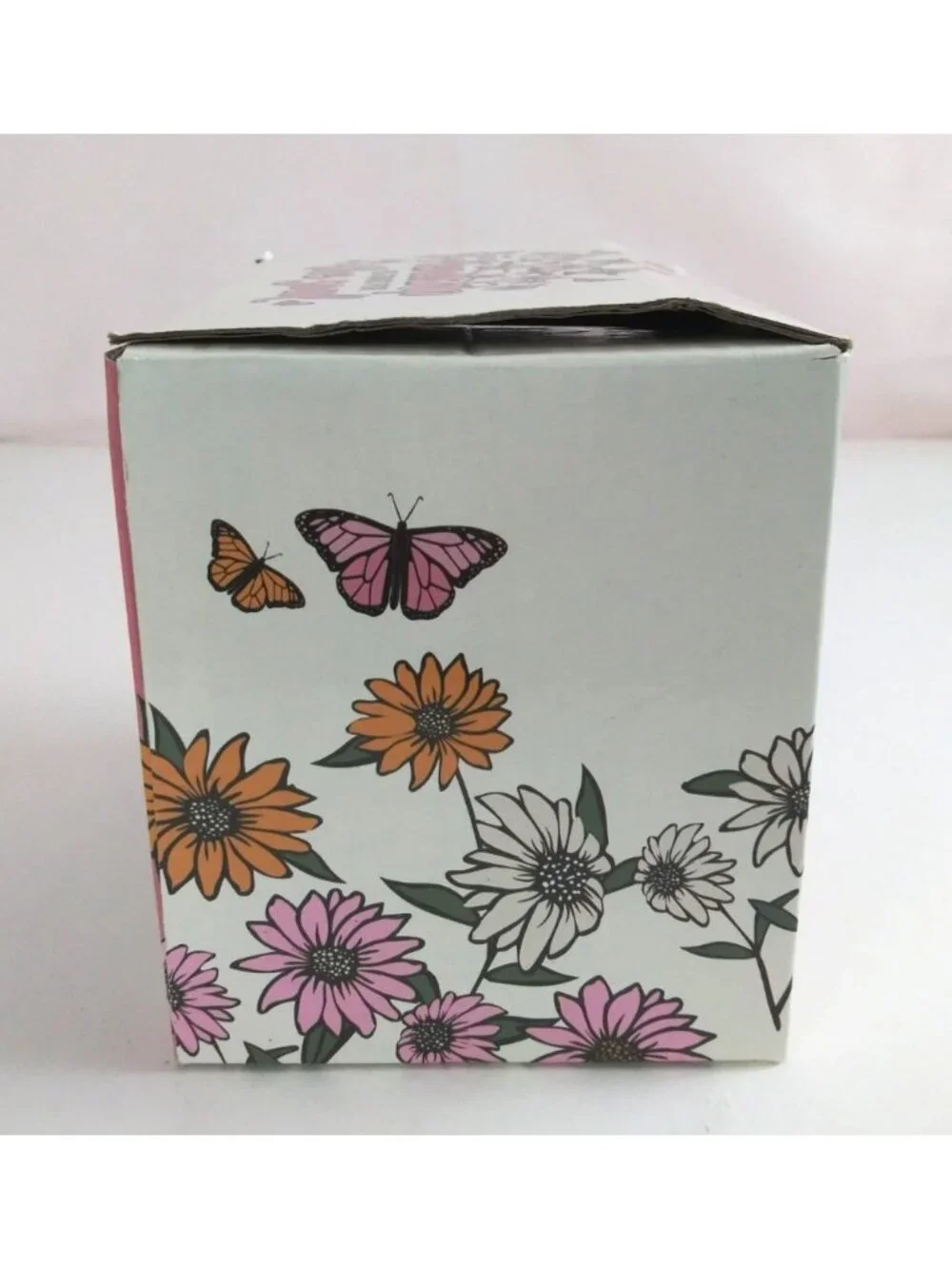 Friendship Is Good For The Soul Floral Butterfly Design Coffee Cup With Box